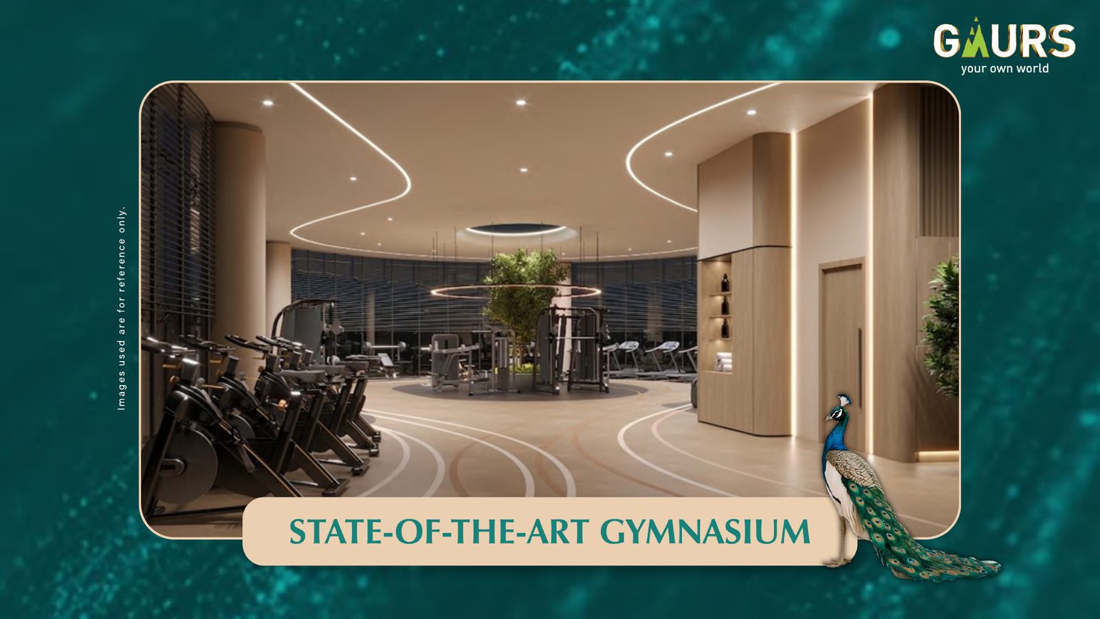 Gaur Alaris State-of-the-Art Gymnasium render — artistic impression